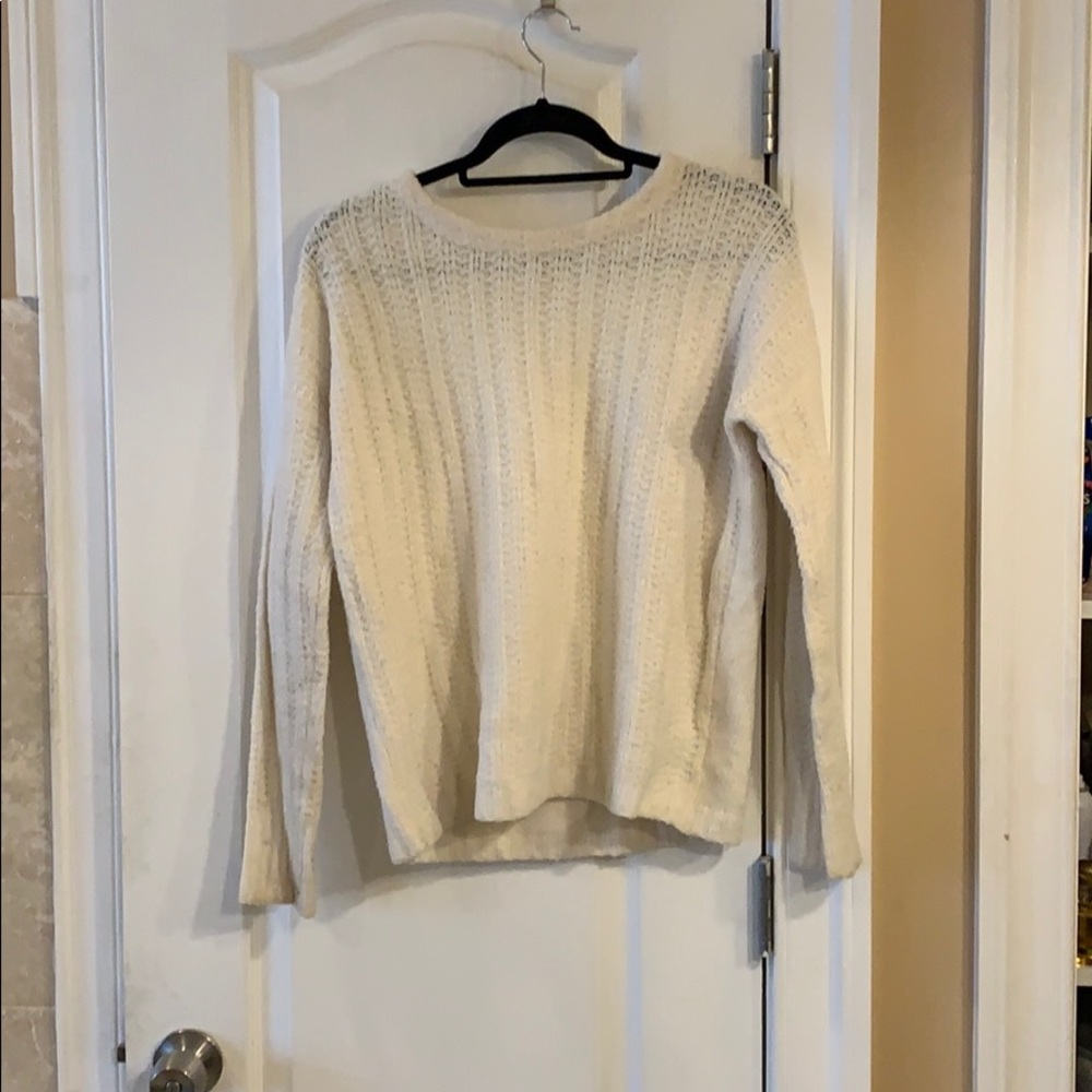 White sweater